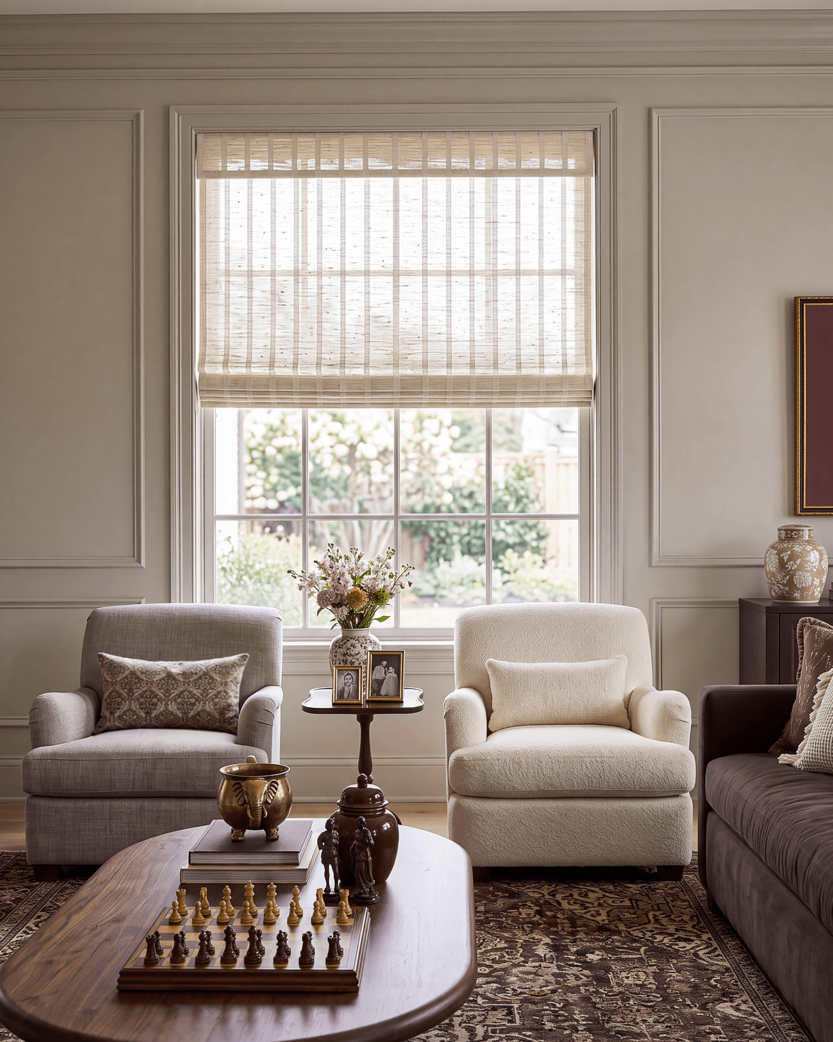Alba Handwoven Natural Ramie Bamboo Shade