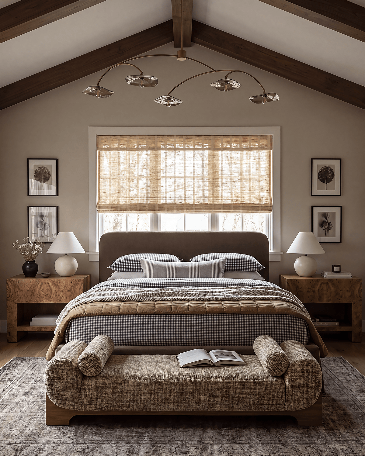 Alba Handwoven Natural Ramie Bamboo Shade