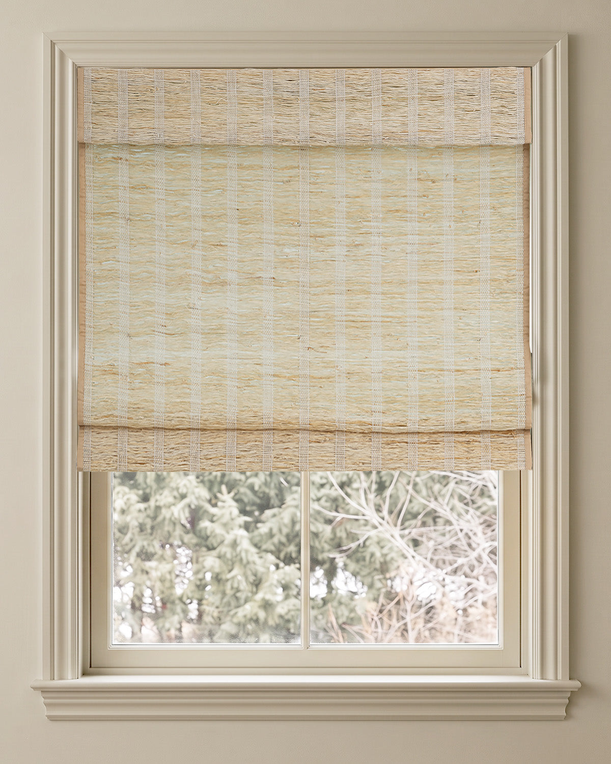 Nara Handwoven Natural Ramie Bamboo Shade