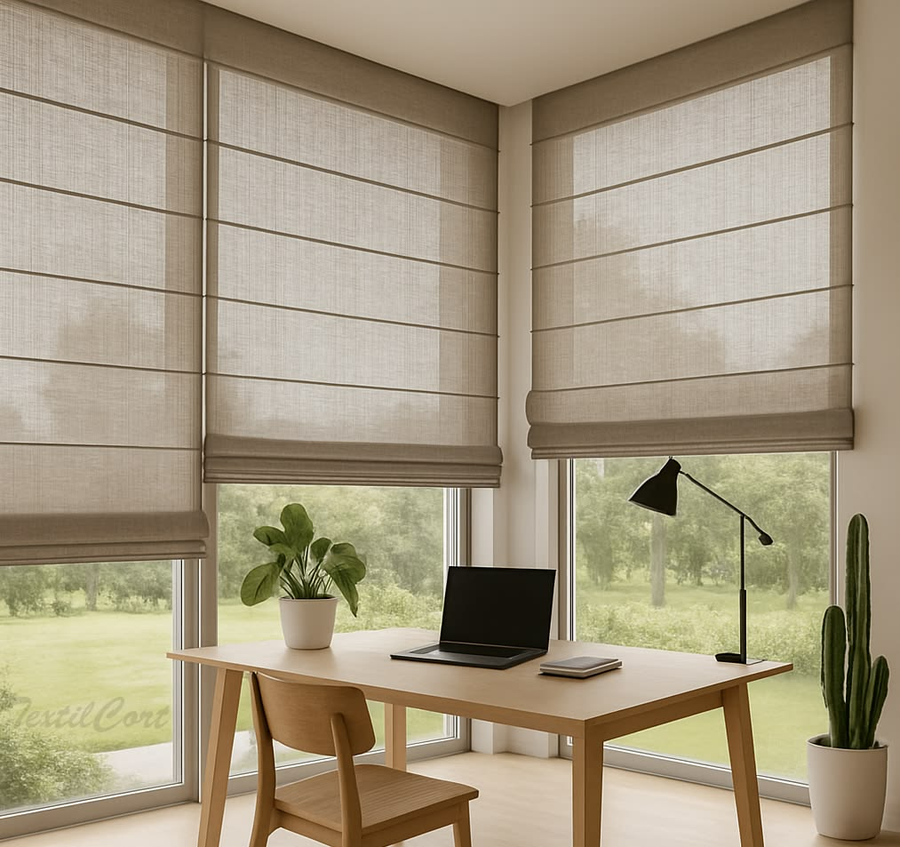 Liora Custom Roman Shades
