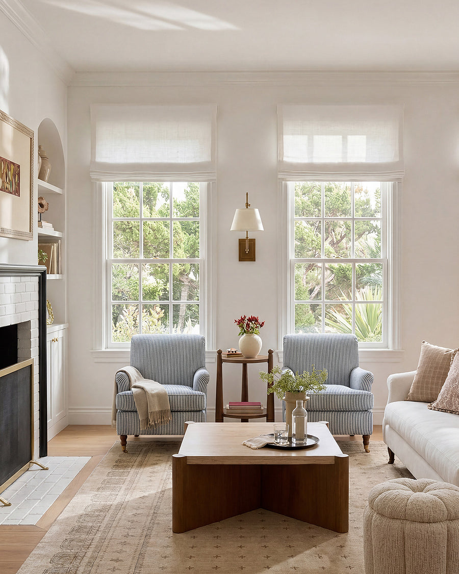 Liora Custom Roman Shades