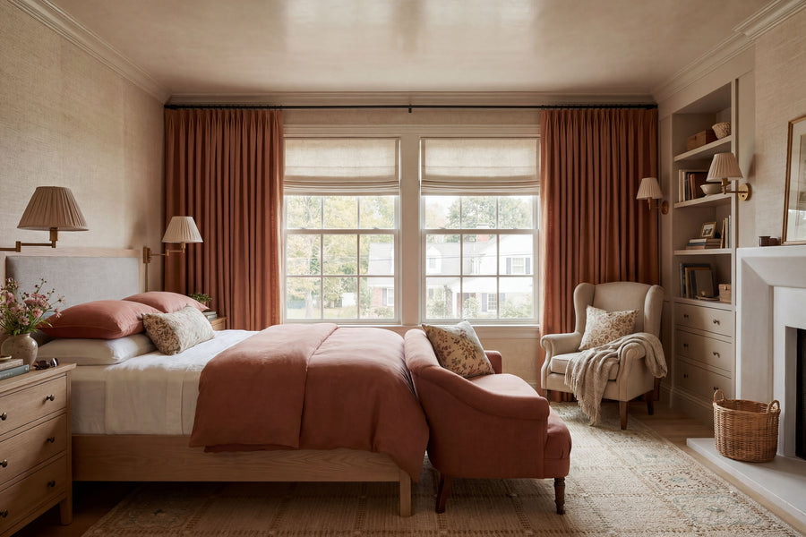 Effie Custom Roman Shades