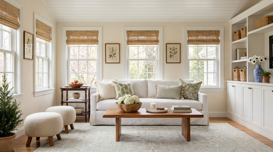 Effie Custom Roman Shades